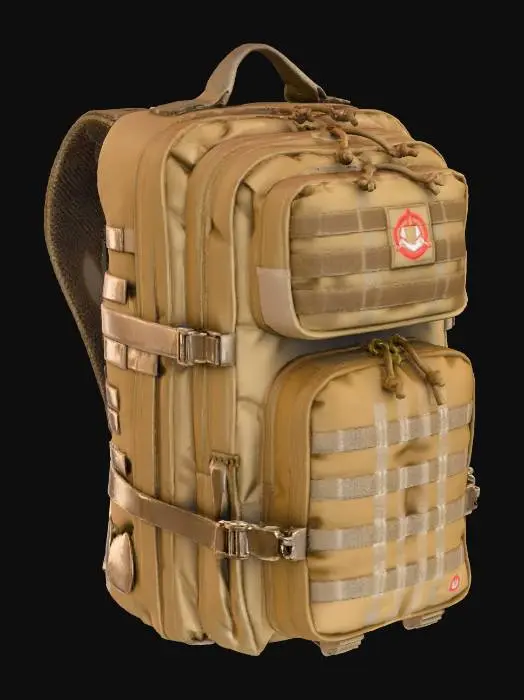 3D model for Tactical Backpack