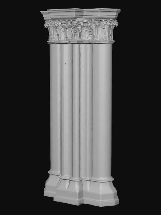 3D model for Ancient Stone Column