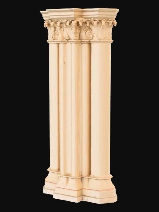 3D model for Ancient Stone Column