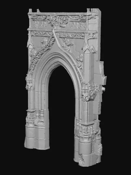 3D model for Gothic Archway Elegance