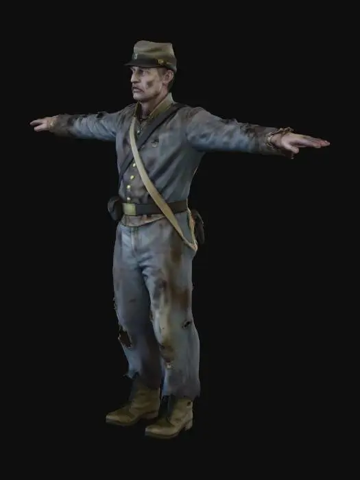 3D model for Timeless Soldier