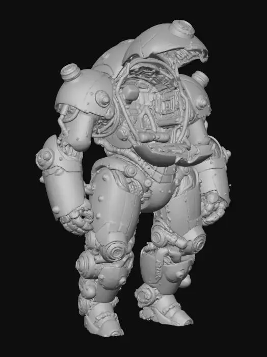 3D model for Rusty Titanium Sentinel