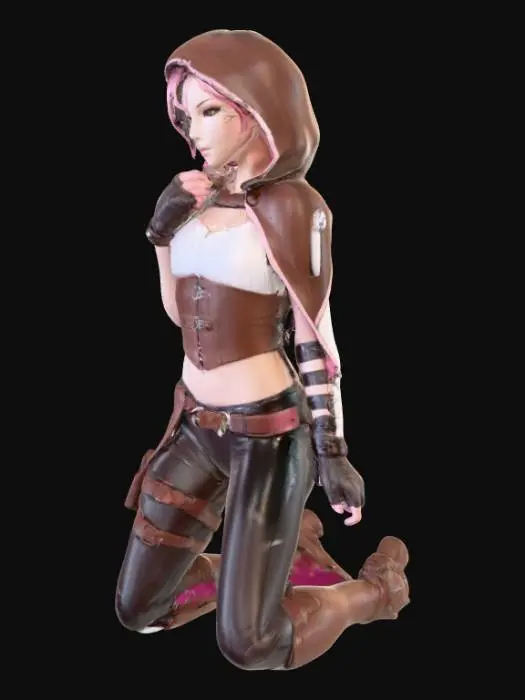 3D model for Adventurous Rogue