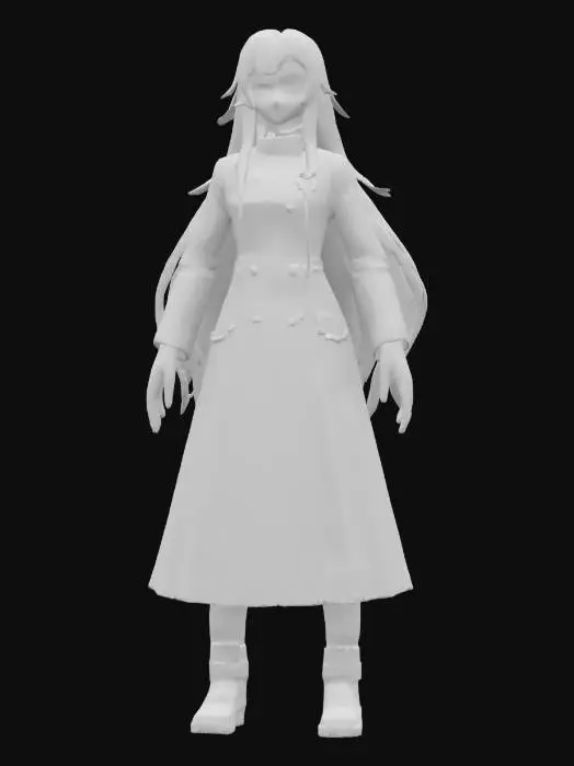 3D model for Scientist Warrior