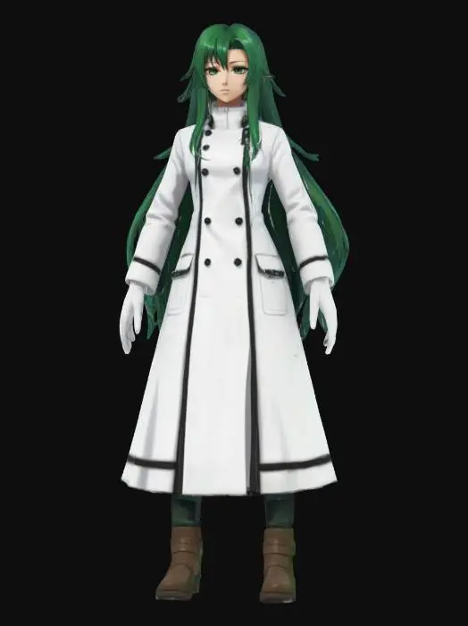 3D model for Scientist Warrior