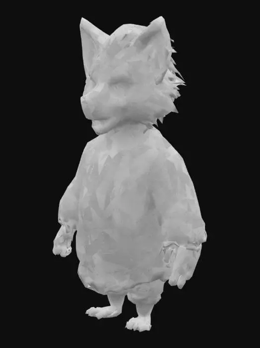 3D model for Beachside Wolf