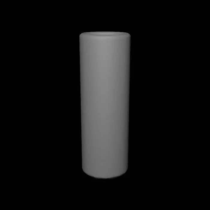 3D model for Neon Rose in a Glass Cylinder