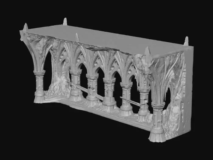 3D model for Haunted Catacombs