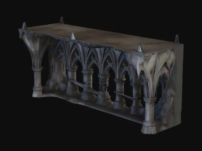 3D model for Haunted Catacombs