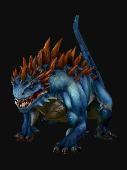 3D model for Desert Behemoth