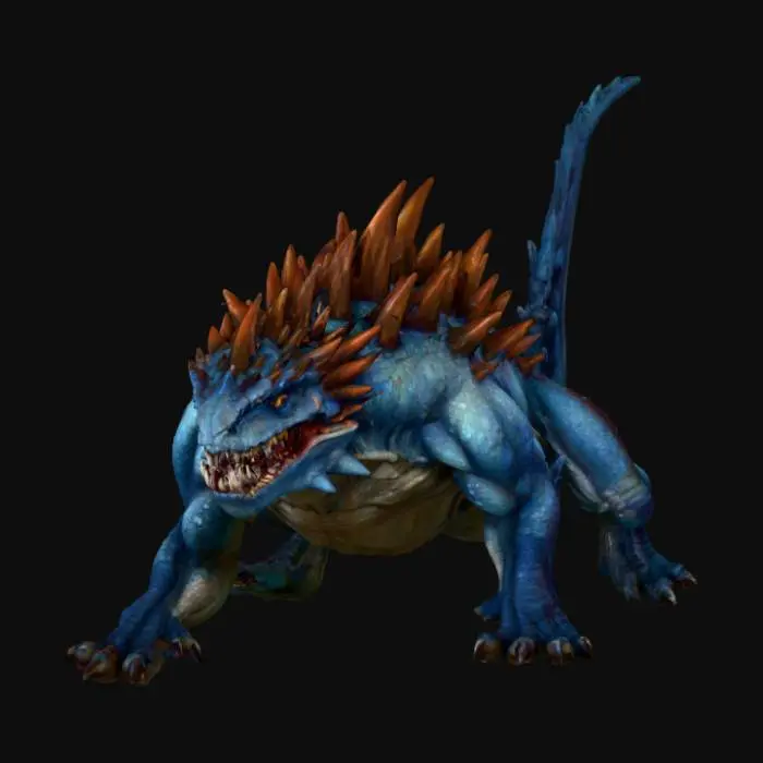 3D model for Desert Behemoth