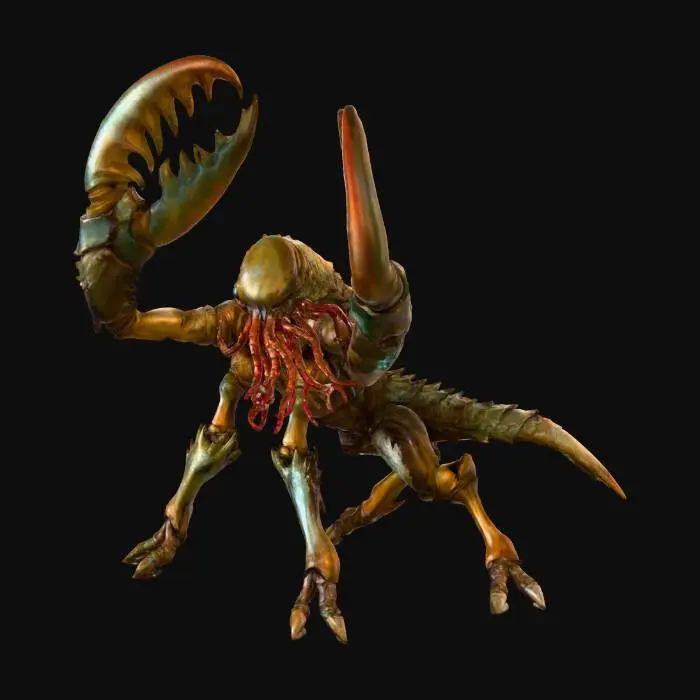 3D model for Lobster Beast