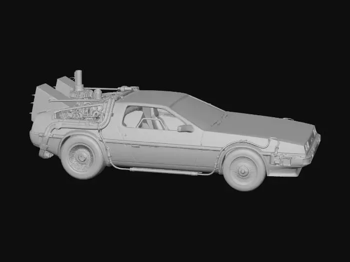 3D model for Time Traveler Parking