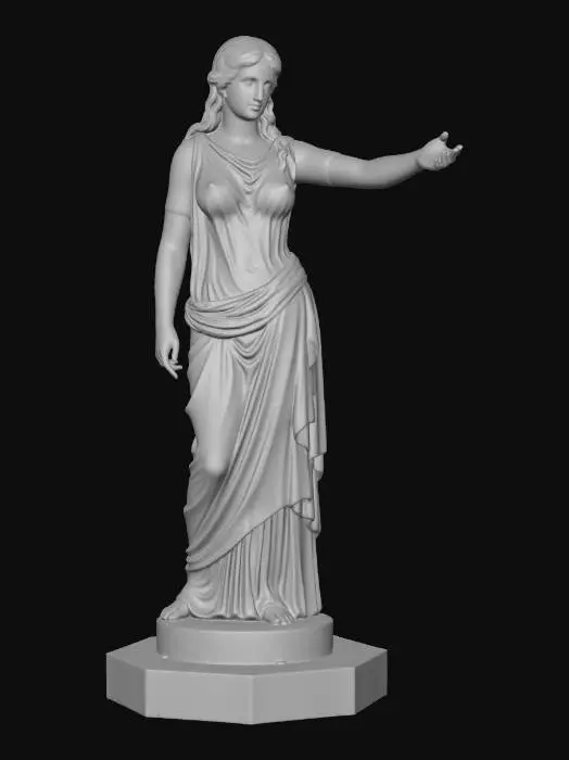 3D model for Goddess with Outstretched Arm