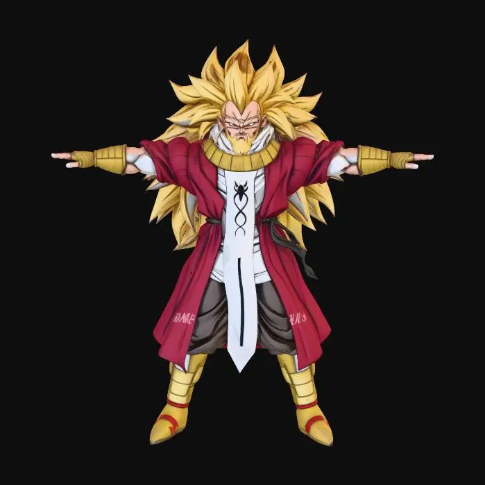 3D model for Saiyan Warrior Majesty