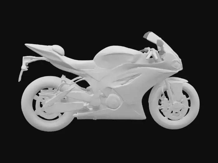 3D model for kawasaki 600 r 