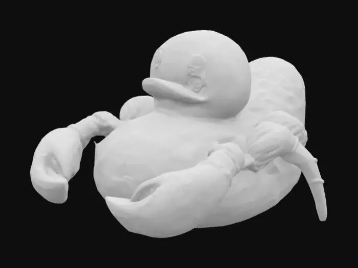 3D model for scorpio zodiac rubber duck
