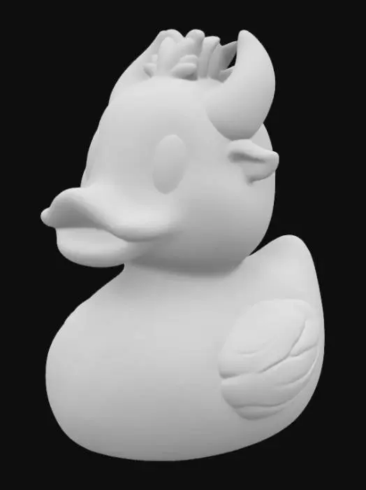 3D model for taurus astrological sign rubber duck