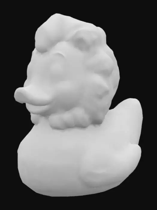 3D model for Leo zodiac sign rubber duck