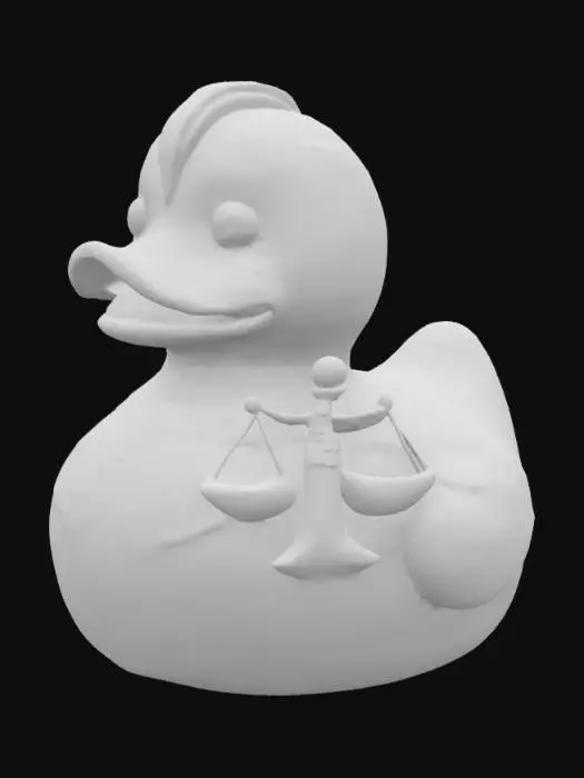 3D model for Libra zodiac sign rubber duck including strong balanced scales of justice. fixation on balance and harmony. Libra is obsessed with symmetry and strives to create equilibrium in all areas of life