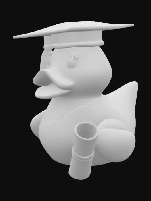 3D model for Graduating Class of 2025 Rubber Duck