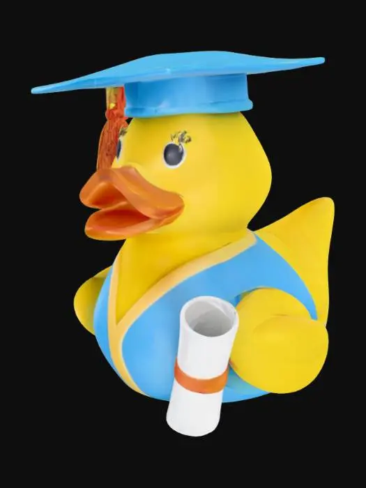 3D model for Graduating Class of 2025 Rubber Duck