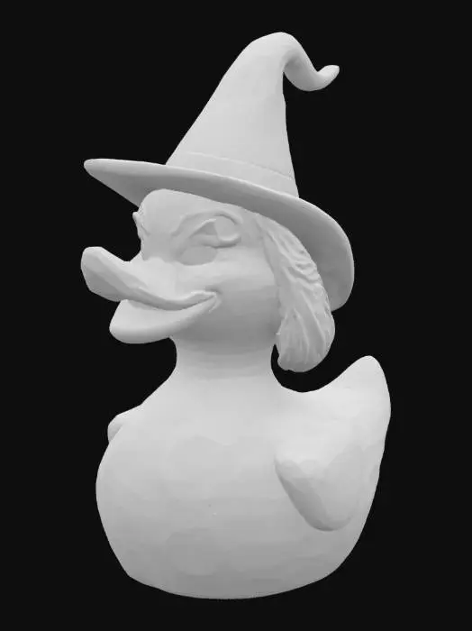 3D model for Wicked Witch of the West Rubber Duck
