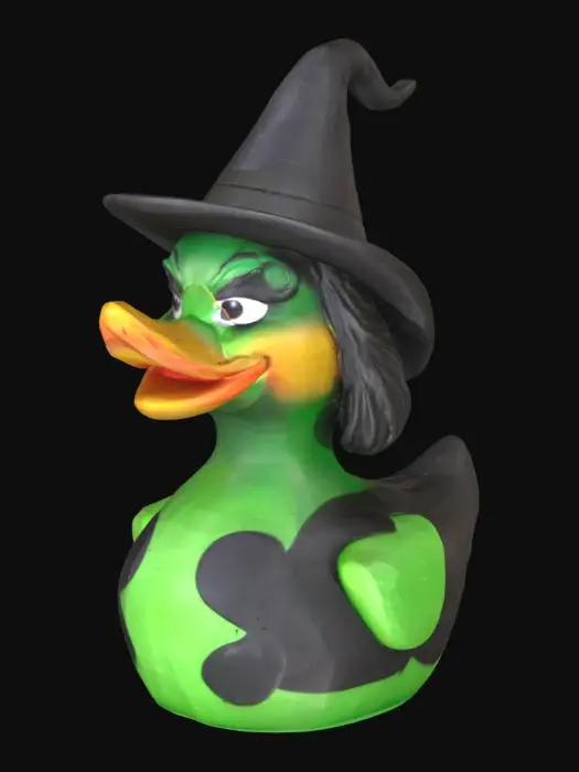 3D model for Wicked Witch of the West Rubber Duck
