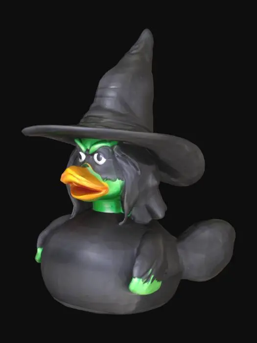 3D model for Wicked Witch of the West Rubber Duck
