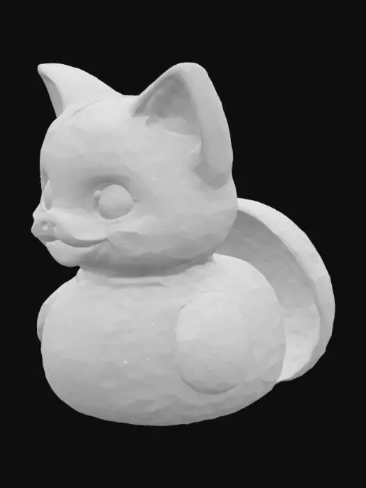 3D model for Ragdoll Cat Rubber Duck