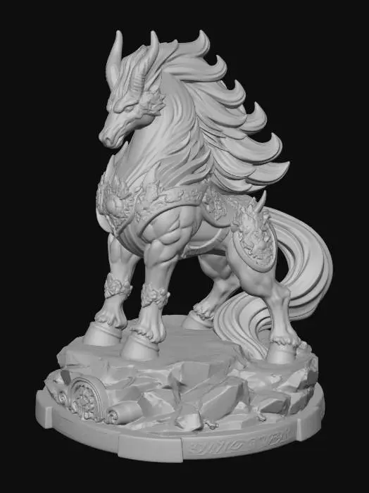 3D model for Ethereal Guardian