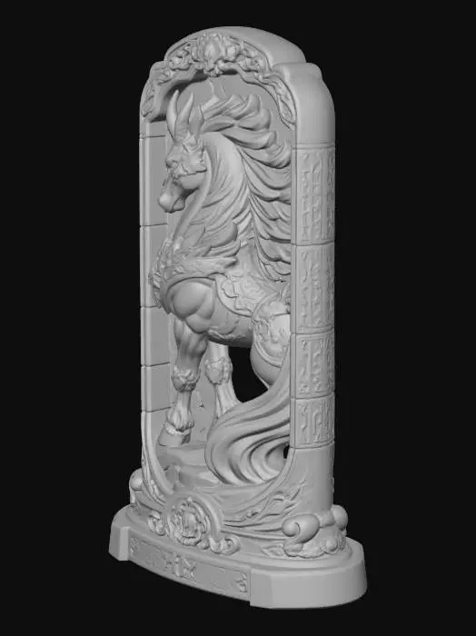 3D model for Guardian Steed