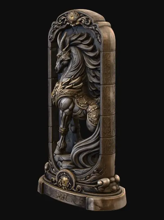 3D model for Guardian Steed