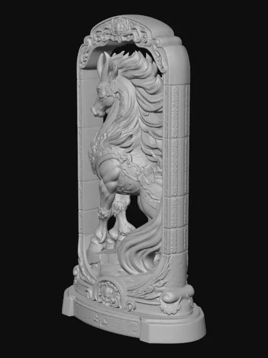 3D model for Guardian Steed