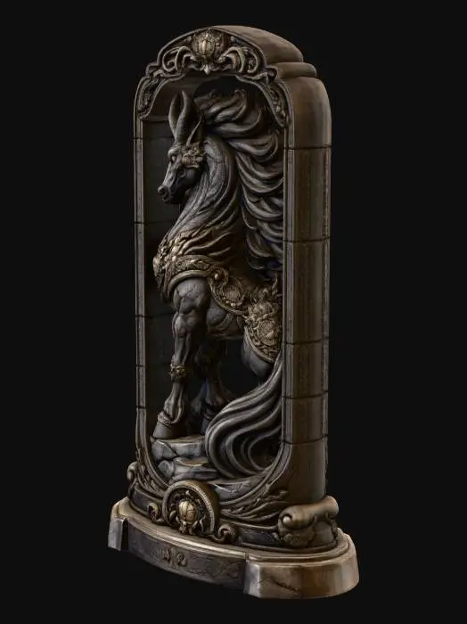 3D model for Guardian Steed