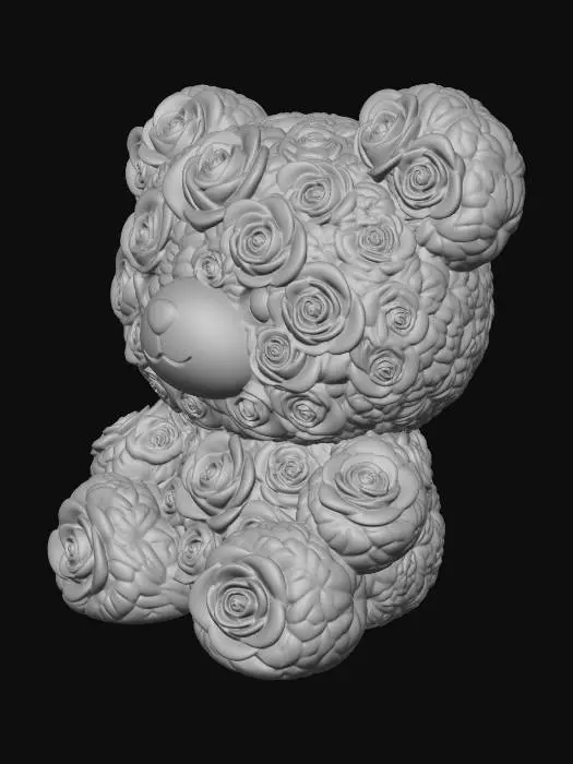 3D model for Rosy Bear
