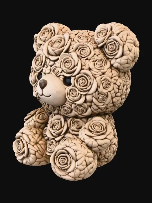 3D model for Rosy Bear