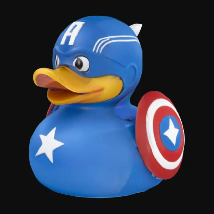3D model for Marvel Captain America Sam Wilson Rubber Duck