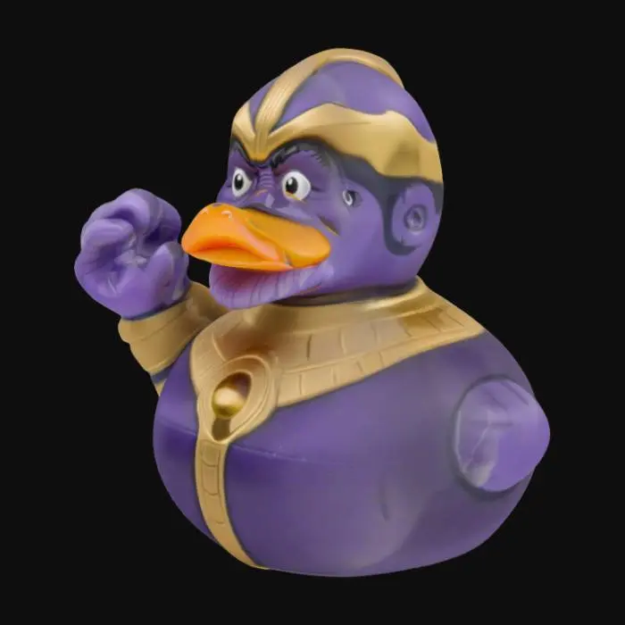 3D model for Thanos Rubber Duck