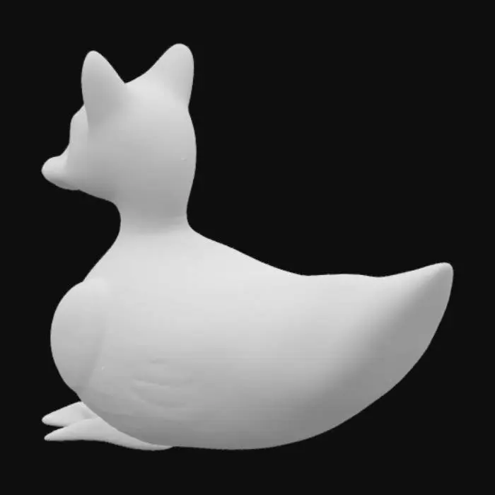3D model for siamese Cat Rubber Duck