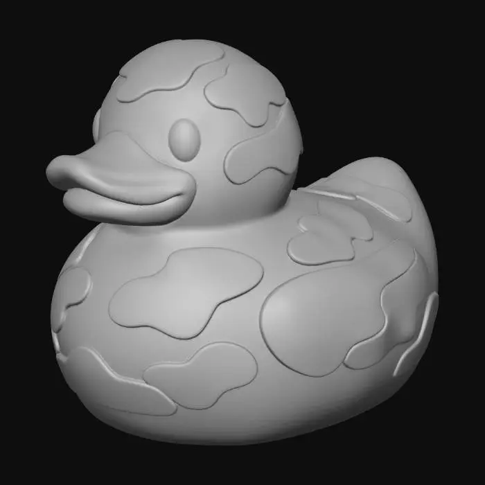 3D model for Camouflage Quacker