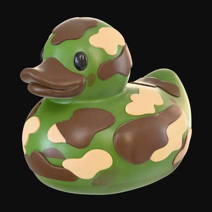 3D model for Camouflage Quacker