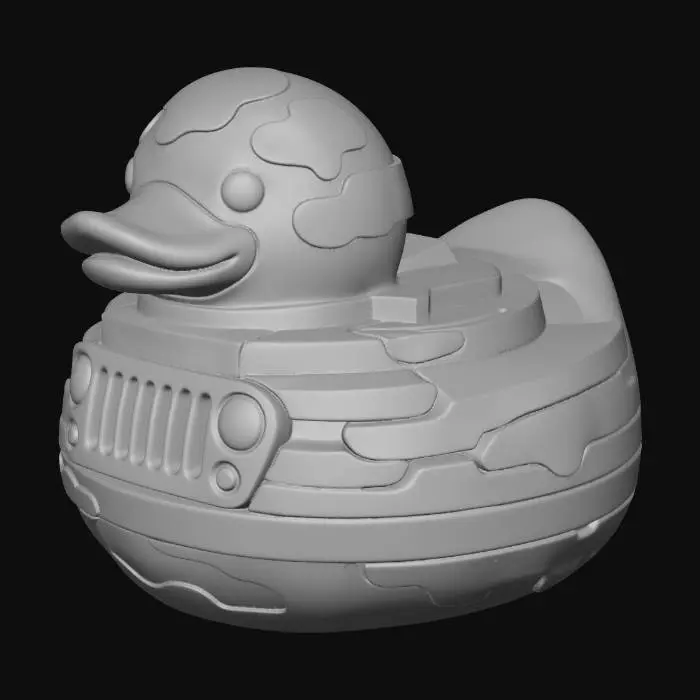 3D model for Futuristic Camo Quacker