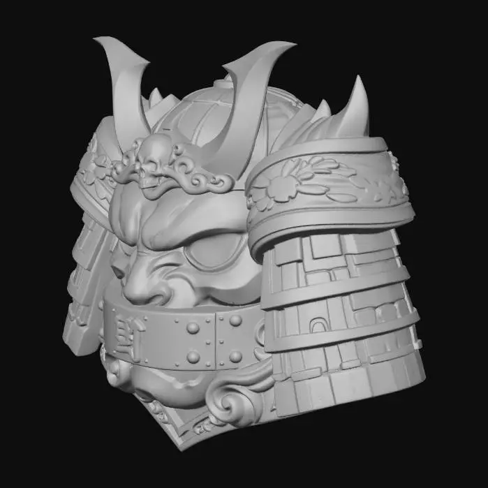 3D model for Warden Oni