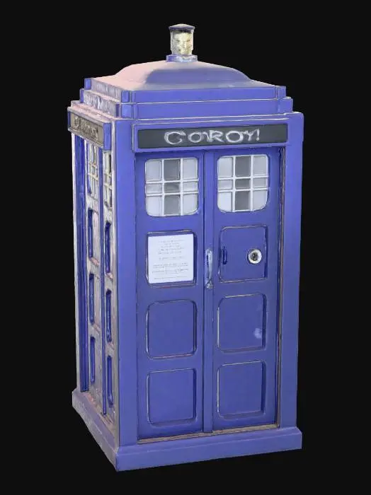 3D model for TARDIS Time Machine
