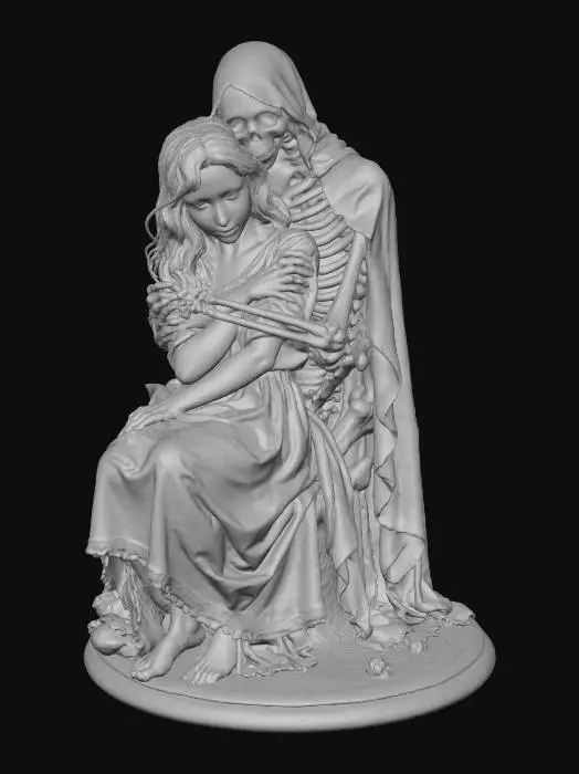 3D model for Embrace of Mortality, #villain#
