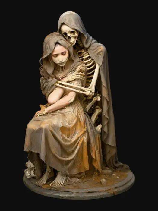 3D model for Embrace of Mortality, #villain#