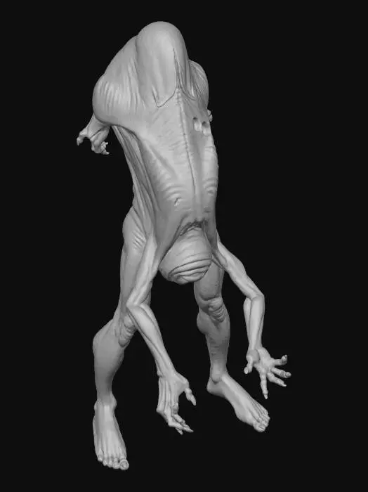 3D model for Awkward Creature, #villain#