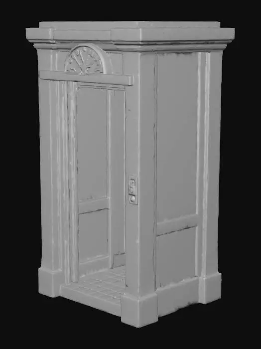 3D model for Vintage Elevator Replica