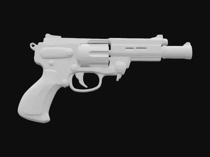 3D model for Futuristic Blaster Design
